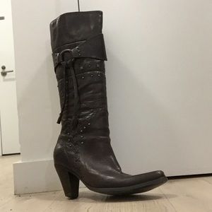 Steve madden dark brown size 10 boots